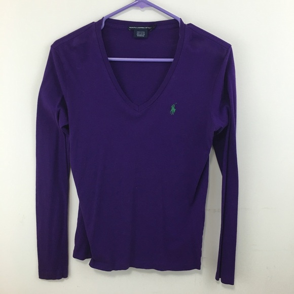 Polo Ralph Lauren Tops - Long Sleeve Polo V-neck